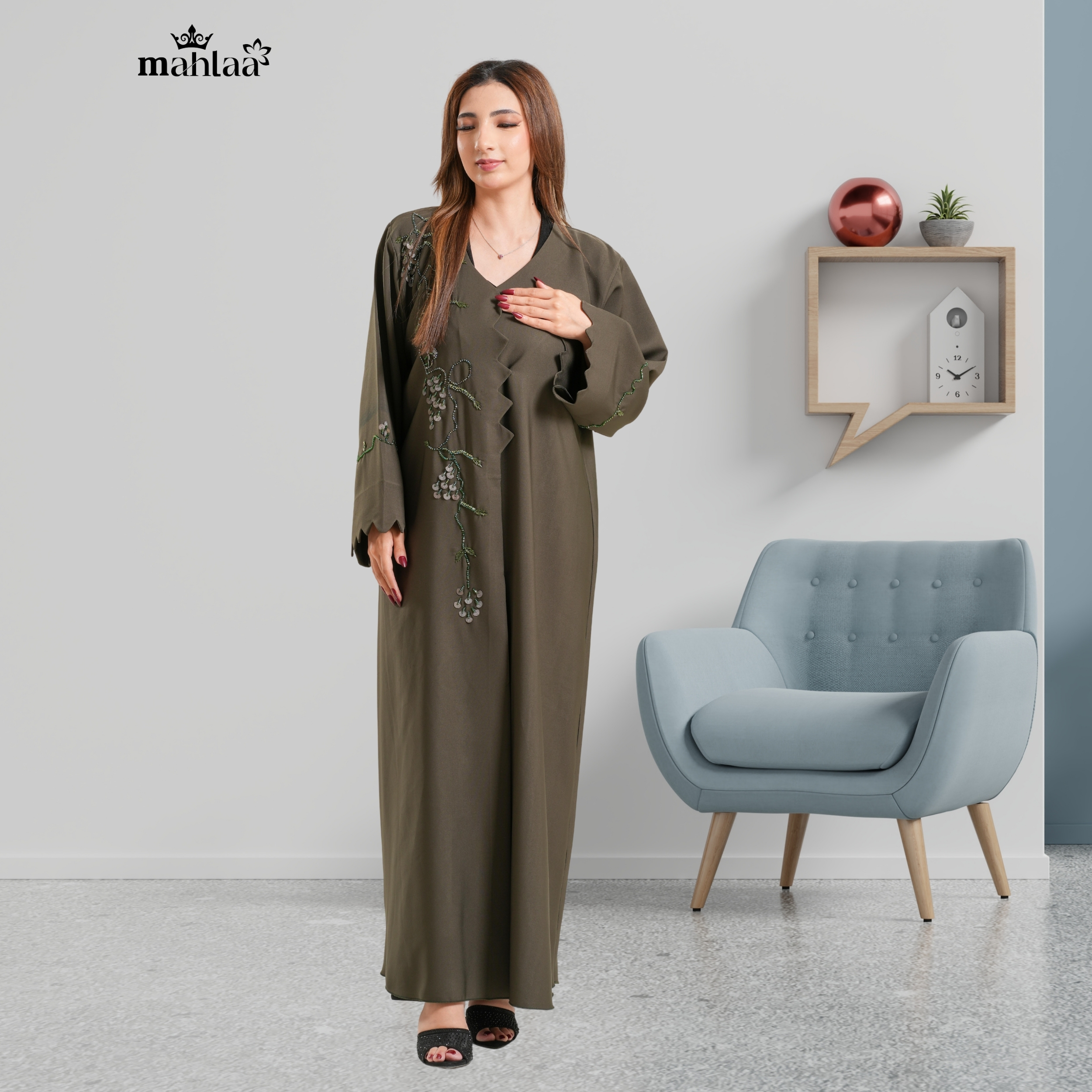 Abaya Zaytouna Embroidered Edition |